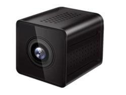 Mini cámara HD 1080p Wifi inalámbrica con visión nocturna, videovigilancia de seguridad, monitor remoto, detección de movimiento, microvideocámara de 8 GB, color negro USHION