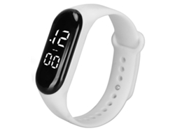 Reloj electrónico con pantalla táctil LED y correa de goma, deportivo, digital, para niños, niñas, hombres y mujeres.