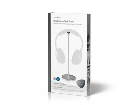 Auriculares NEDIS Aluminio Plateado