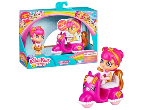 Kindi Kids Minis Scooter de Lippy Lulu y Figura