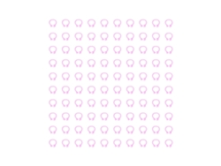100 Anillos De Identificación Para Patas De Paloma, 8 Mm, Bandas De Plástico Rosa, Accesorios Para Palomas.