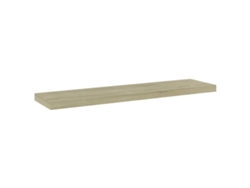 Juego de 4 estantes de roble Sonoma MAISON EXCLUSIVE Derivados de madera 40x10x1,5 cm