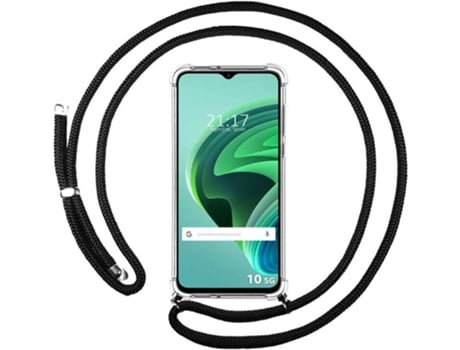 Carcasa para Xiaomi Redmi 10 5G TUMUNDOSMARTPHONE Colgante Negro