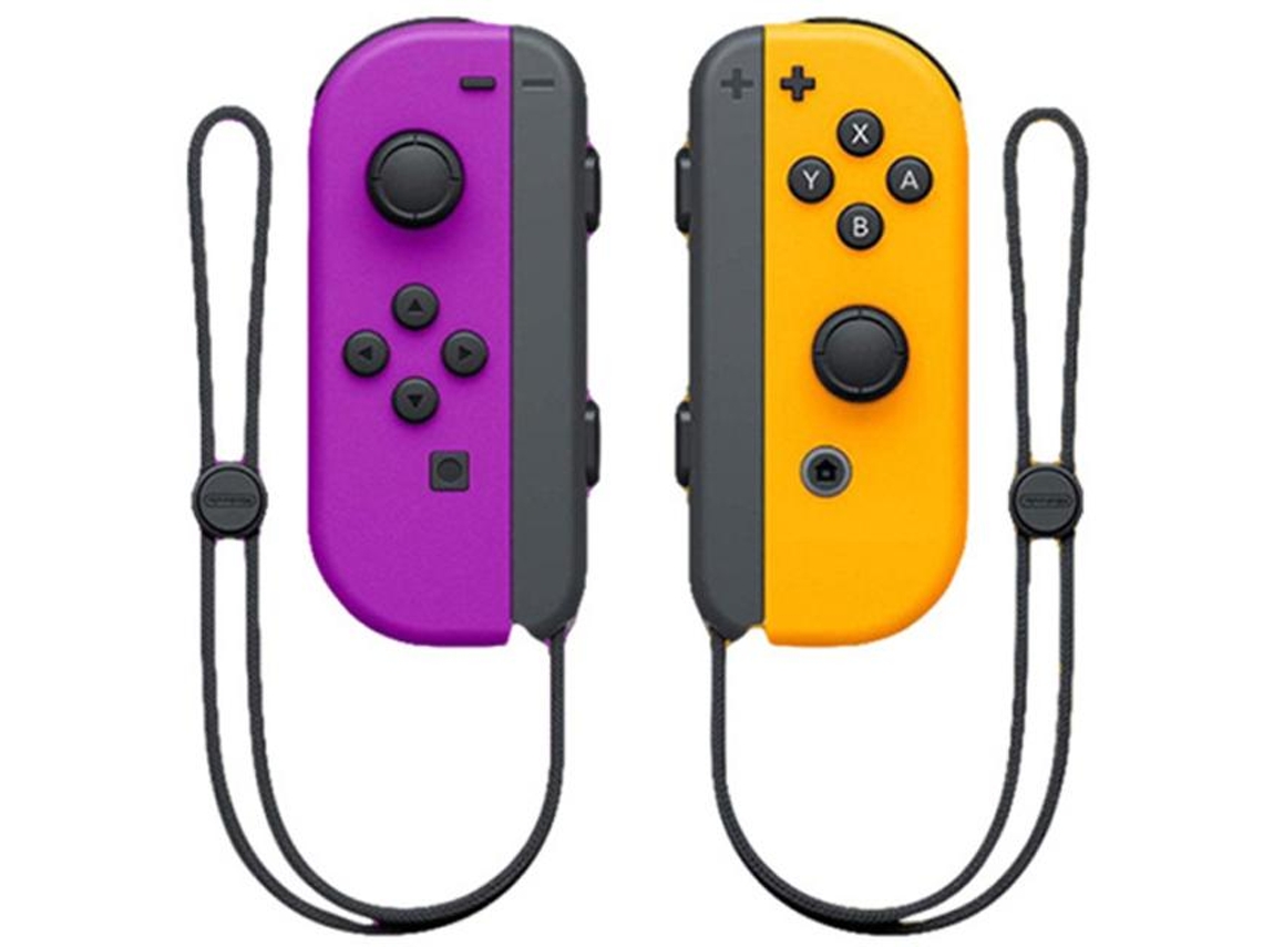 Mando inalámbrico Yizhood para Switch morado y amarillo