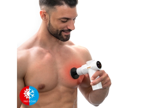Pistola de Masaje Muscular con Frío y Calor Hokgun InnovaGoods