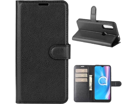 Carcasa Alcatel 3L 2020 Livro Negro