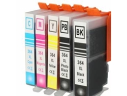 Juego de cartuchos de tinta para la serie HP 364