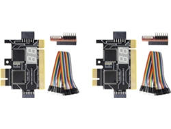Tarjeta De Depuración Lpc 2x Kit Analizador Placa Base De Diagnóstico Pci-e Posterior A Pci J04