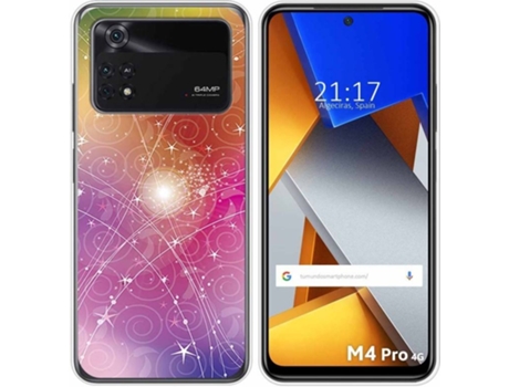 Carcasa para Xiaomi Poco M4 Pro 4G TUMUNDOSMARTPHONE Dibujos Abstracto Multicolor