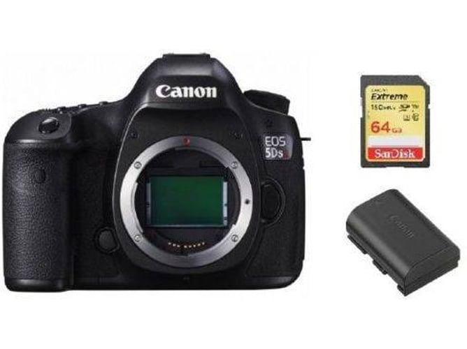 Kit Cámara Réflex CANON EOS 5DSR + 64GB SD + LP-E6N