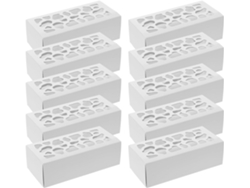 Cajas De Embalaje Para Postres Y Macarrones, 10 Piezas De Cartón Ventana Transparente, Diseñadas Para Proteger