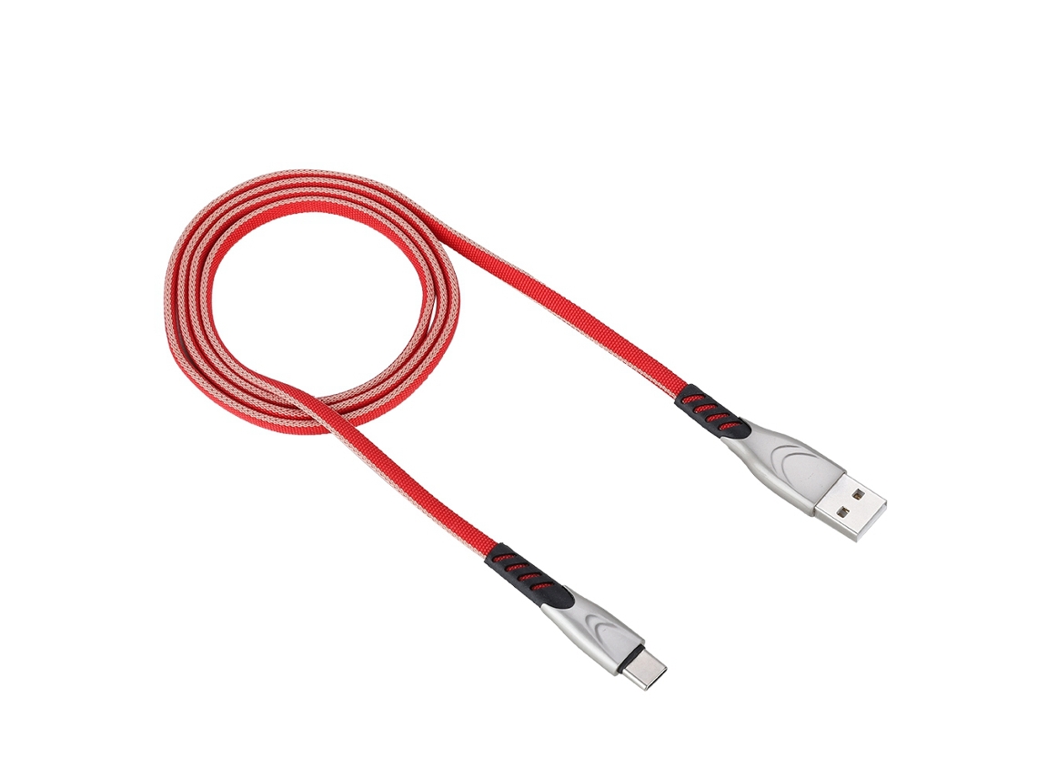 Cable Micro Usb Type C Trenzado Largo Para Carga Rápida Y Transferencia De Datos