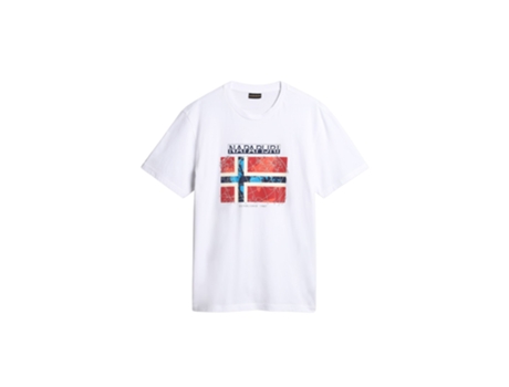 Camiseta NAPAPIJRI Guiro Blanco (L)