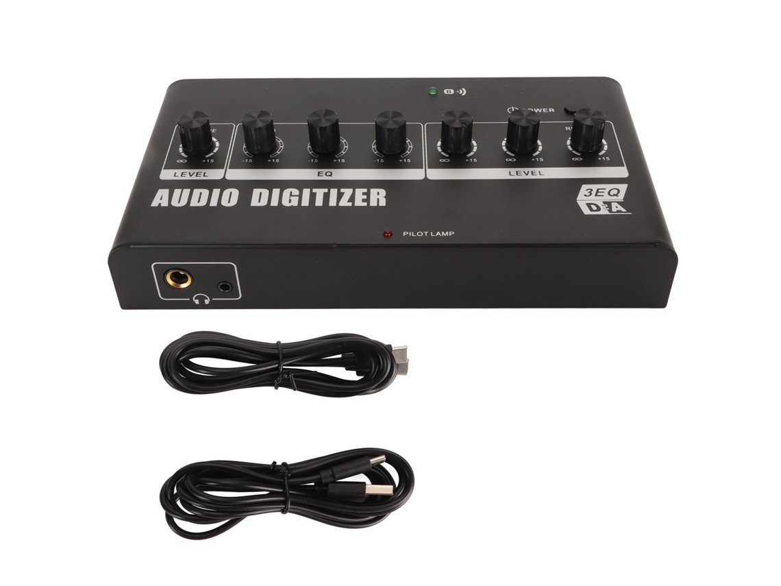 Conversor De Audio Digital A Analógico Bluetooth Óptico Coaxial Estéreo Plug Eu 100‑240v