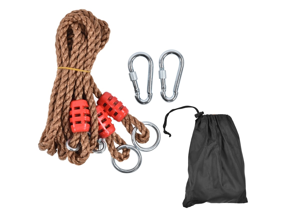 Cable De Extensión De Metal Pe Para Hamaca De Columpio Infantil Con Hebilla De Conexión Y Bolsa De Almacenamiento Para