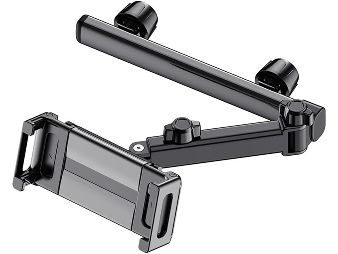 Soporte Para Tablet Para Reposacabezas De Coche, Compatible Con Teléfonos De 6 A 12,9 Pulgadas, Telescópico Y Giratorio.