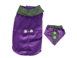 2026altiro-traje De Tuxedo Elegante Para Perros Pequeños Y Medianos Con Corbata Para Bodas Fiesta Morado Xs