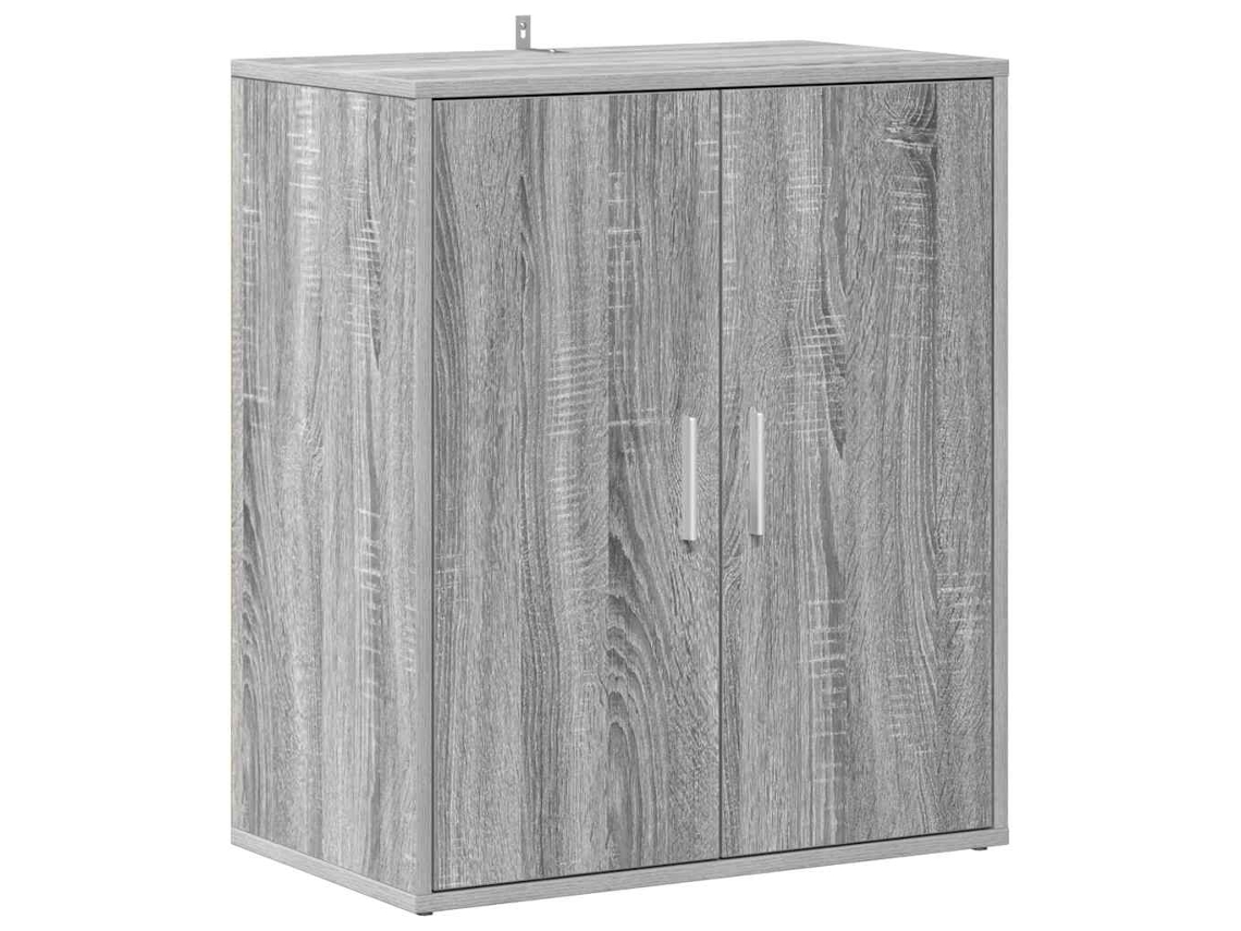 Zapatero derivado de madera gris Sonoma MAISON EXCLUSIVE (60x35x70 cm)