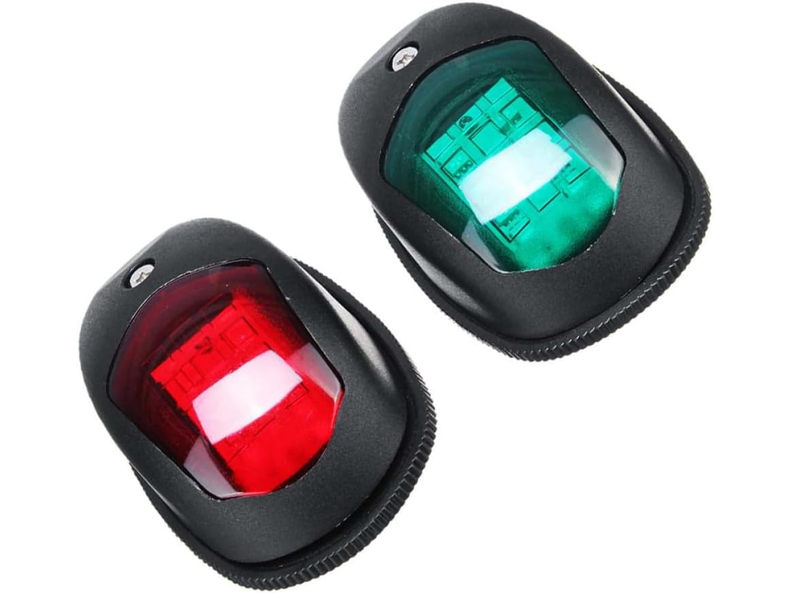 2 luces de navegación LED para barco