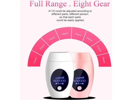 Depiladora Luz Pulsada DREAM5 Epilateurh51 Ipl Multizonas Rosa