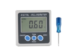 Inclinómetro Digital Ligero Con Imanes Y Pantalla Lcd Para Medición De Ángulos 4 X 90°