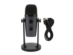 Micrófono De Condensador Usb Profesional Con Reducción De Ruido Dsp Para Pc, Streaming Y Videojuegos.