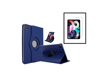Kit De Película De Vidrio Templado De Cubierta Completa 5D Protección Anti-Impacto De Rotación 360 Para Apple Ipad Pro 12.9 (2021) - Azul PHONECARE