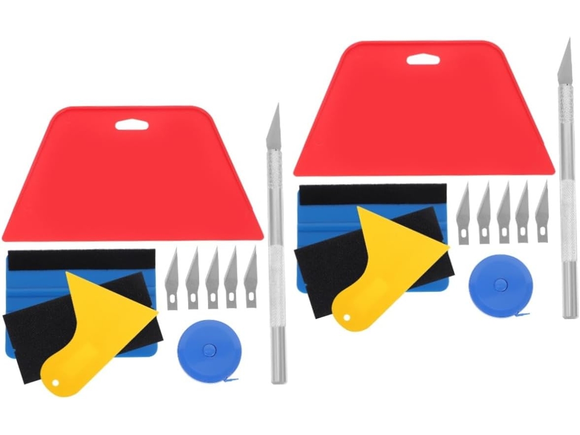 Kit De Herramientas De 2 Piezas Para Quitar Y Aplicar Papel Tapiz Con Espátula Y
