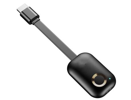 Inalámbrico Wifi Hdmi Stick Mirror Screen Sharing Can Project Adaptador de teléfono celular para TV G9 Plus 5G 4K Negro BISBISOUS