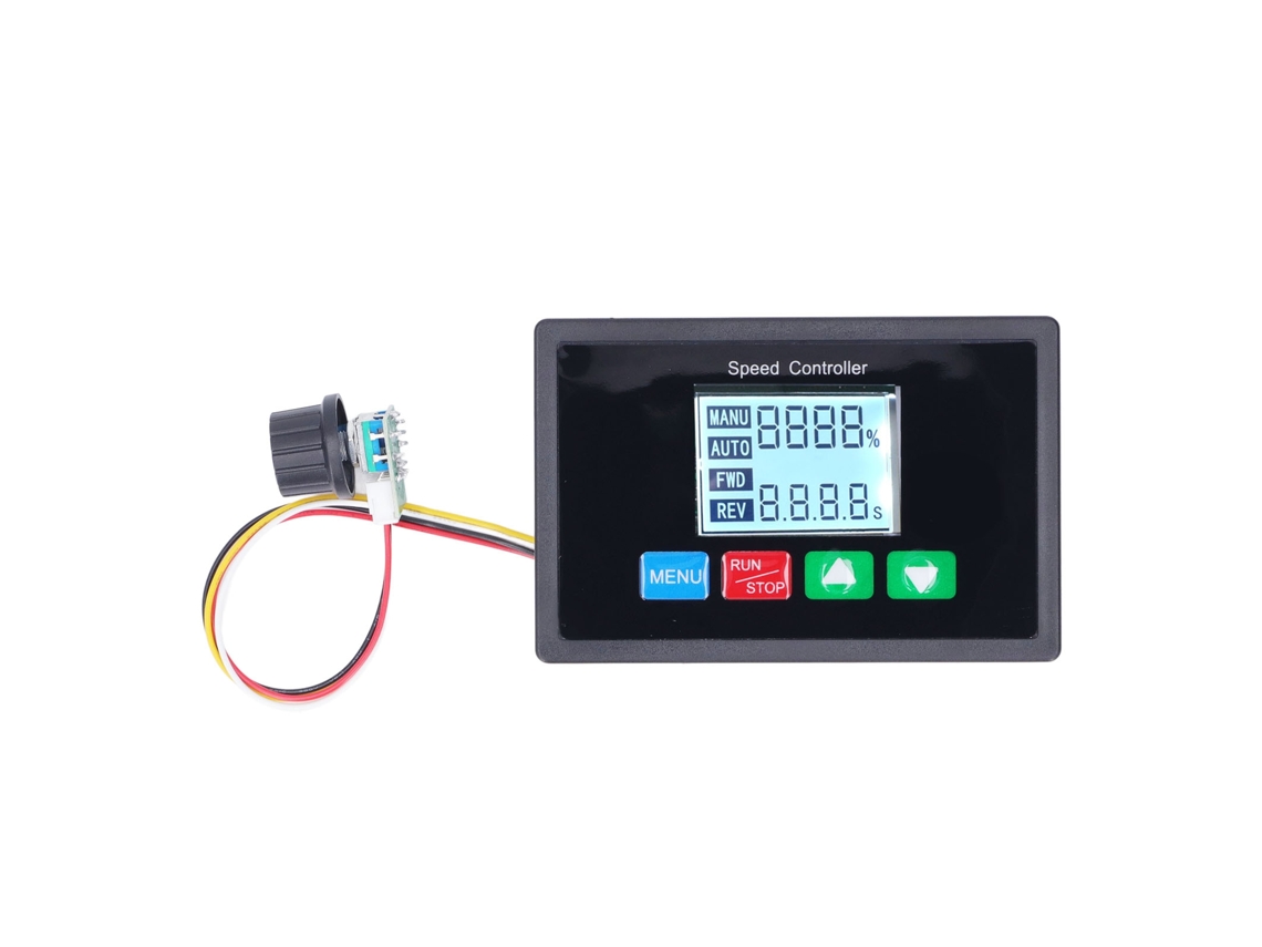 Regulador De Velocidad Motor Dc Con Lcd, Controlador Digital 10-55v