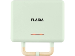 Sandwichera FLAMA Grill+Waffle 4968FL Verde Menta (800W)