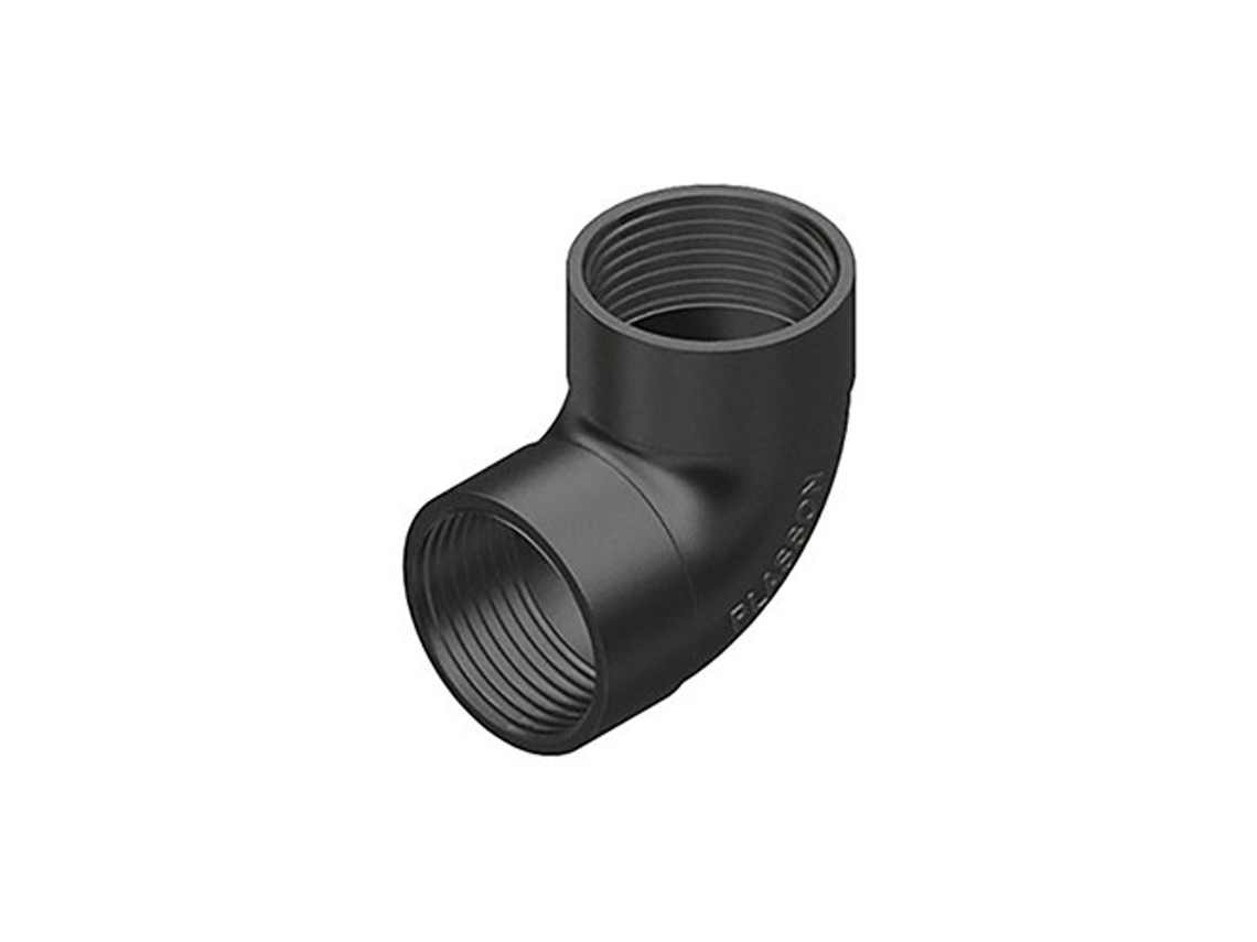 Codo de 90° Rosca Hembra Polipropileno 3/4 Plasson