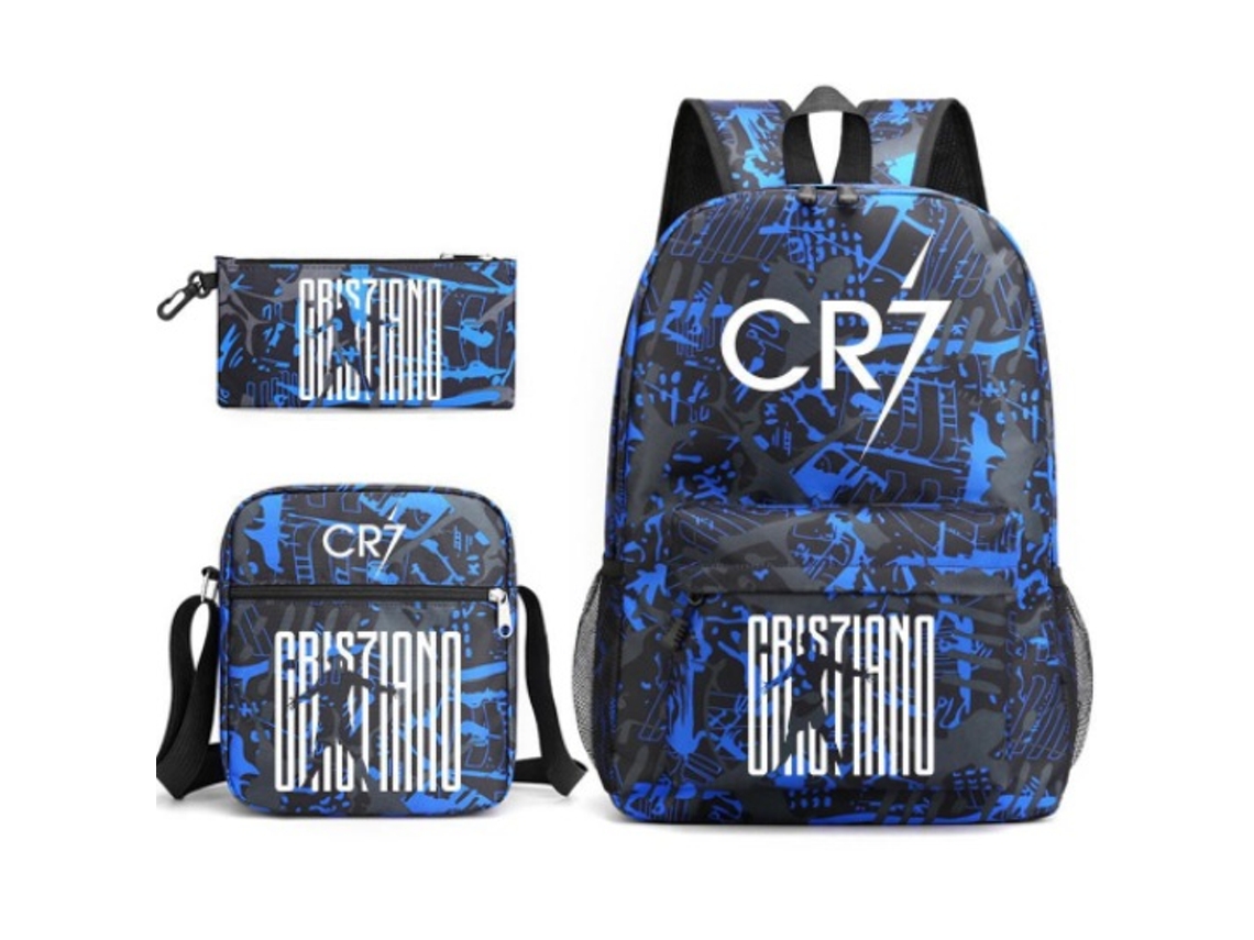 El Set De 3 Piezas Incluye: Mochila, Bolso De Hombro, Estuche Para Lápices Y Una Elegante Mochila Escolar Para Adolescentes. Ideal Para La V