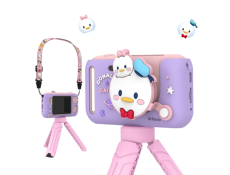 Cámara compacta para Niños Camara de Dibujos Animados 3.5 In.32 Gb Morado
