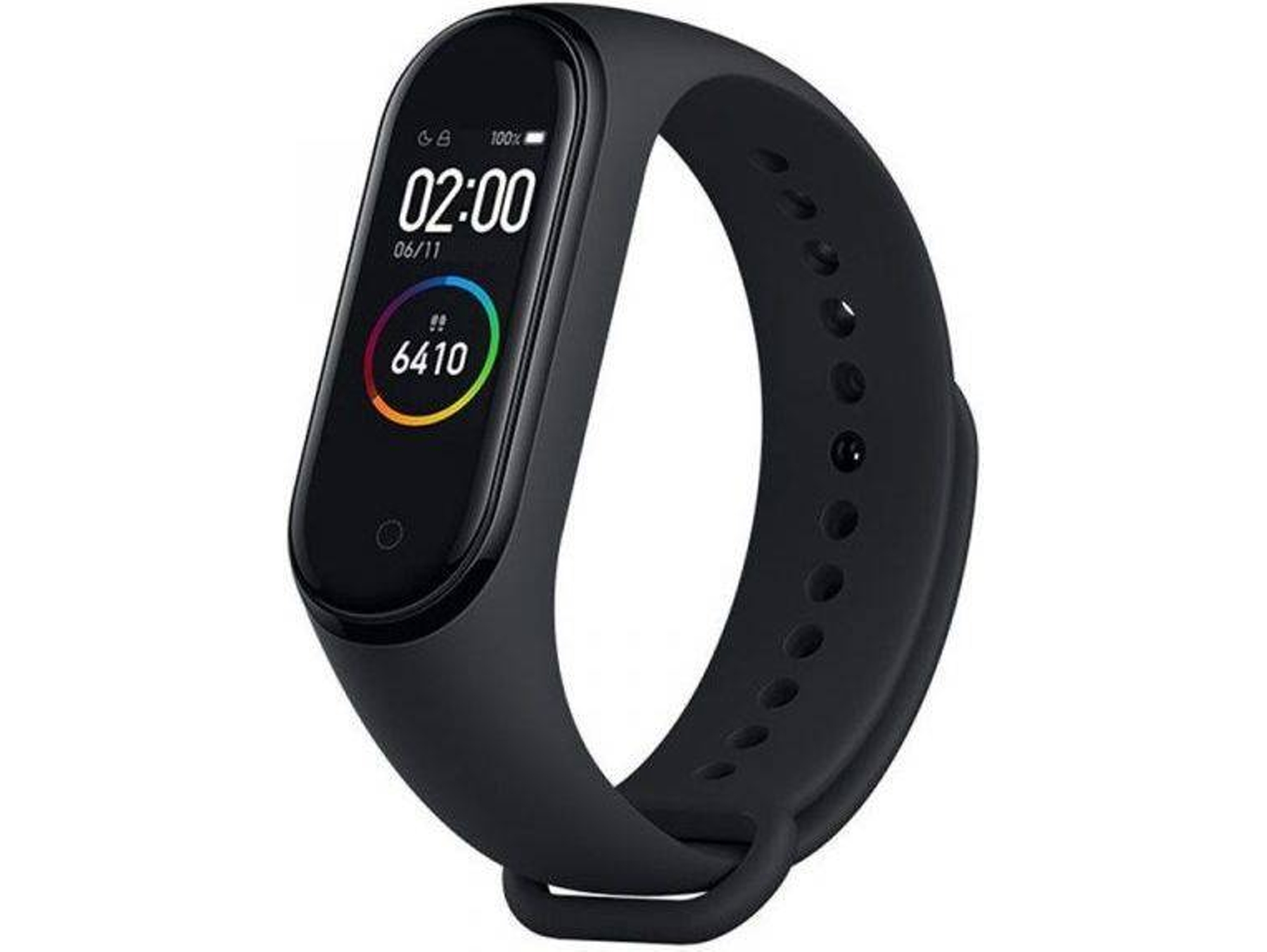 Xiaomi Mi Smart band 4 negra pantalla color frecuencia cardiaca pulsera actividad tracker con medidor unisex deportiva amoled giroscopio proximidad bluetooth hasta 20 autonomía resistente al