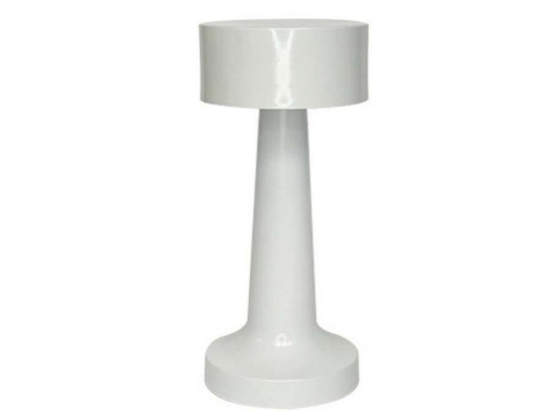 2026-lámpara De Mesa Recargable Con Sensor Táctil, Luz Nocturna Usb 3w 3 Modos De Luz Regulable 1800mah Blanco