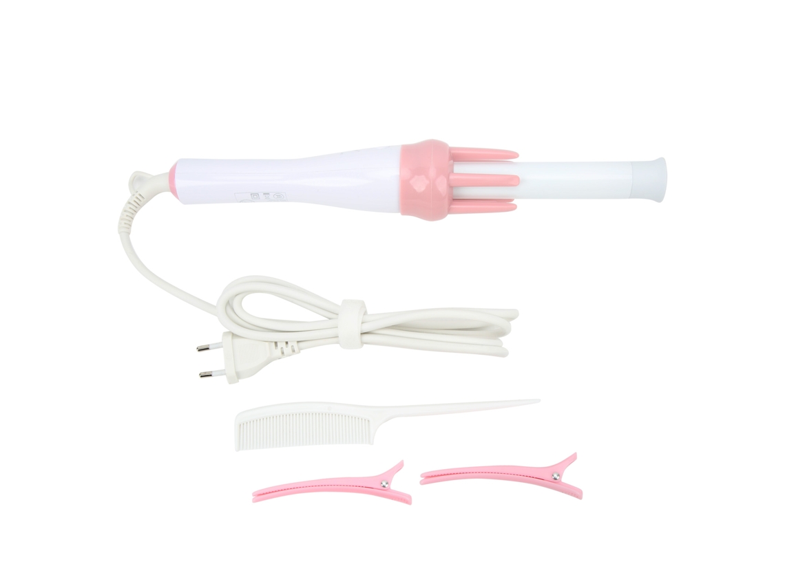 Plancha De Rizar El Pelo Automática Mini Portátil 30s Calentamiento Rápido Vav-022b Plug Eu Para Estilo Capilar