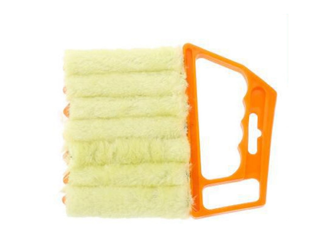 Mini Limpiador De Persianas, Cepillo Multifuncional Para Limpieza Del Hogar, Cepillo Para Polvo Para El Hogar, Hotel, Color Amarillo