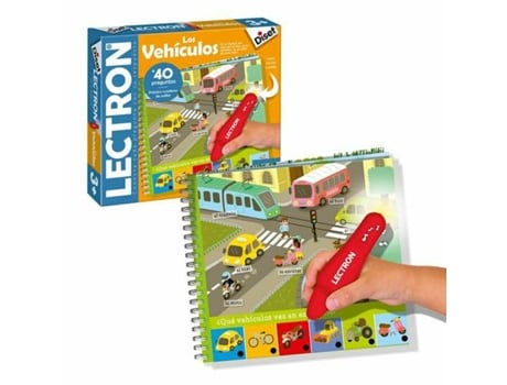 Juego Educativo DISET Lectron Vehicles (Edad Mínima Recomendada: 3 años - Versión en Espanhol)