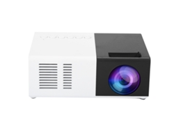 Miniproyector LED portátil de 1800 lm para entretenimiento en casa