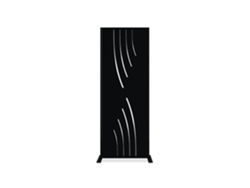 Panel decorativo VELETA negro H.160cm patrones completos