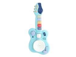 Bj-guitarra Eléctrica Infantil Educativa Instrumento Musical Brinquedo Para Crianças Aprendizagem Precoce Colorido Azul