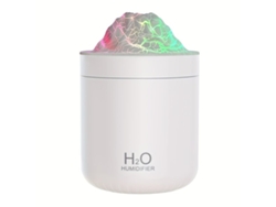 Humidificador de aire volcánico de 500 ml con luz Pickifyvayotoy