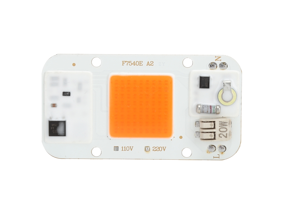 Rebe-fuente De Luz Cob Led Integrada Sin Driver 20w 220v Para Luces De Crecimiento De Plantas