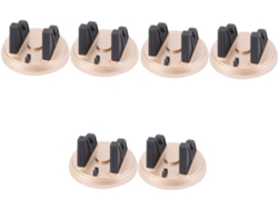 Suporte Para Celular Veicular, Conjunto De 6 Peças, Base Giratória 360°