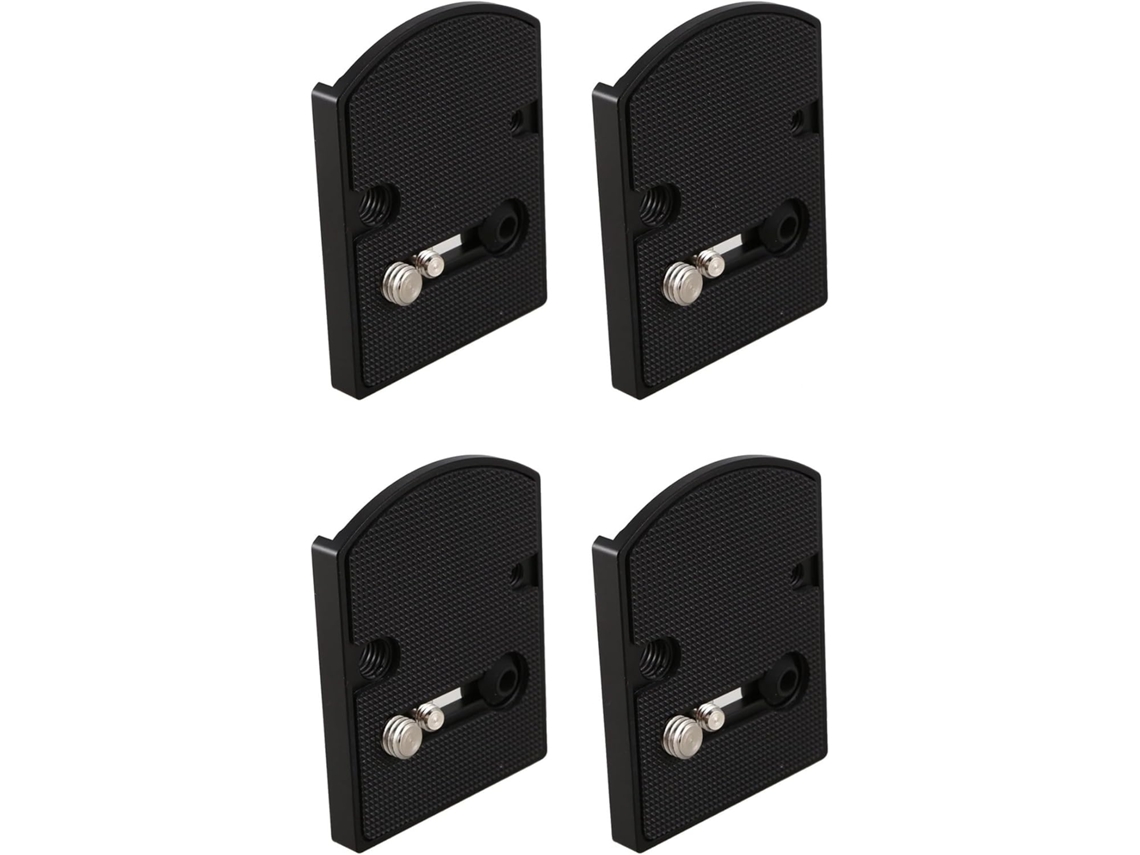 Soporte De Lente 4x Para Placa De Liberación De Cámara 410pl, Sistema De Liberación 405 410 Rc4 - Negro