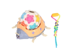 Dan26-bola De Rompecabezas Antistrés Con Forma De Mariquita, Luces Led Cambiantes Y Masaje Manual, Amarilla