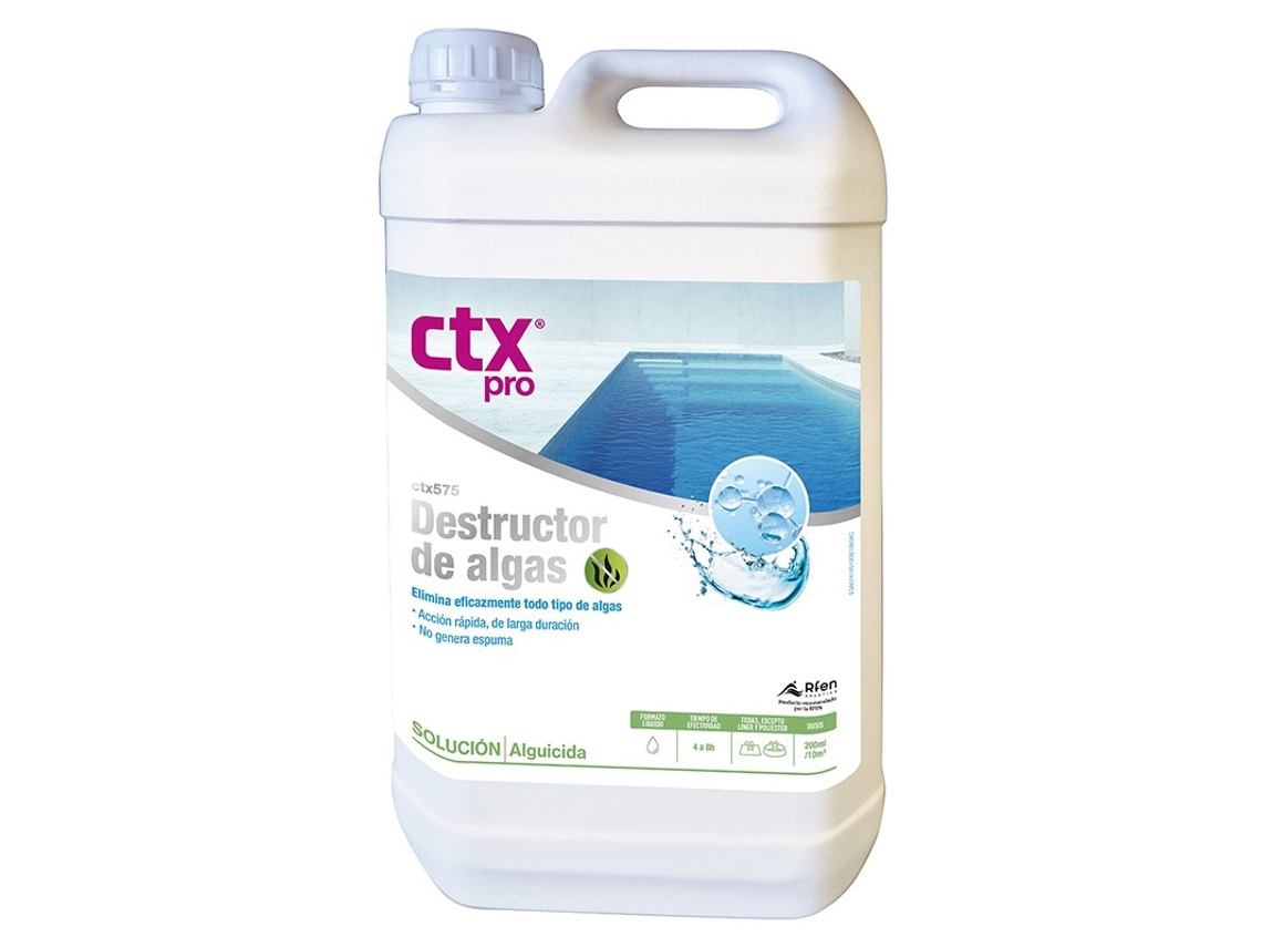 Destructor De Algas CTX 3L - Antialgas De Choque - Antiguo Depredator