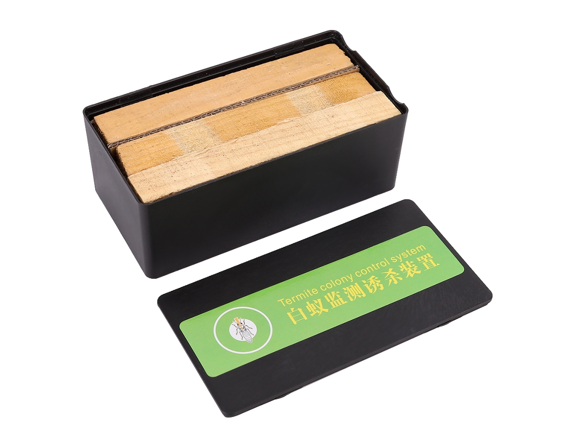 Caja Trampa Para Termitas Que Atrae Y Elimina Termitas Blancas. Segura Para Uso En Interiores Y Exteriores.