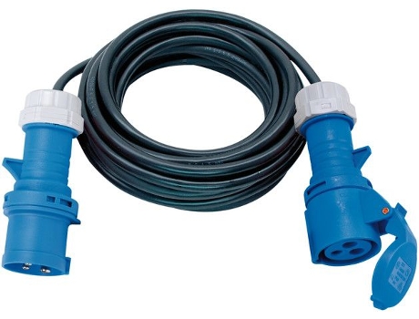 BRENNENSTUHL-1167650610-Alargador Eléctrico Ip44 H07Rn-F 3G Con Clavijas Y Conectores Cee 230V/16A (10 M X 2,5 Mm)